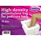 BEAUTYFOR Disposable pedicure bath bags, 50 pcs.